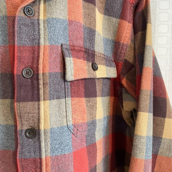 L.L.Bean Chamois Shirt Men's Size M - Picture 4 of 7